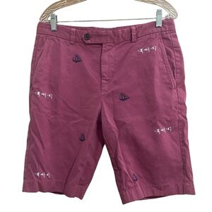 Brooks Brothers Men’s Embroidered Bermuda Shorts